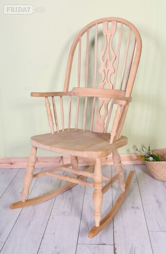 Delivery options -Windsor Rocking Chair Light In Colour