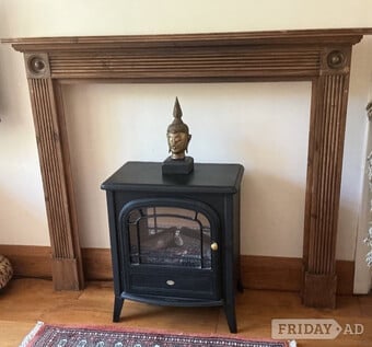 Wooden fire surround