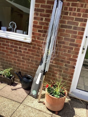 New Branbantia rotary clothes line