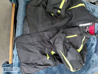 Motorcycle waterproofs jacket and trousers