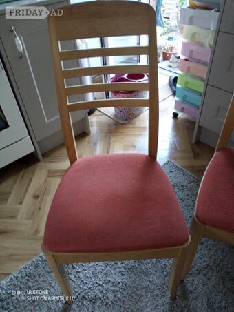 4 Nathan dining room chairs