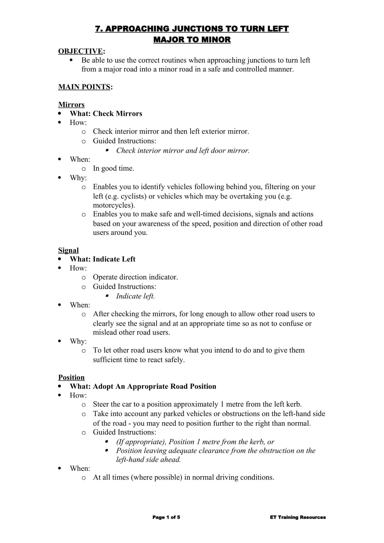 Driver Training Resource Pack for Learner and Supervising Drivers - Bizarre Bazaar