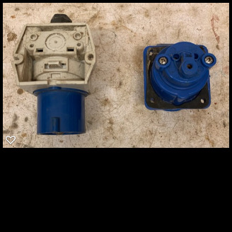 Caravan electrical hook up, 16amp waterproof