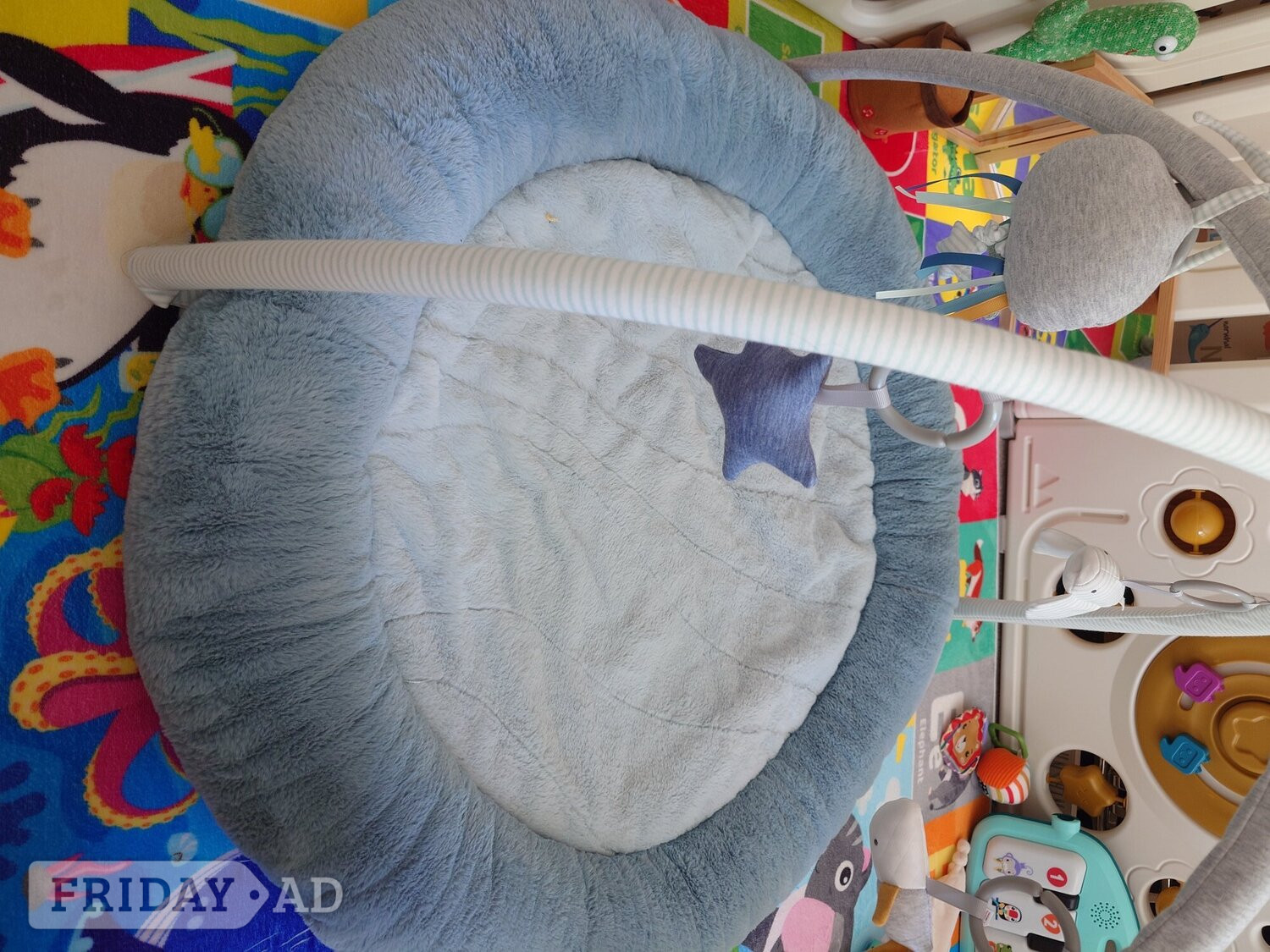 Playmat and Gym, tummy time roll and inflatable seat in Brighton