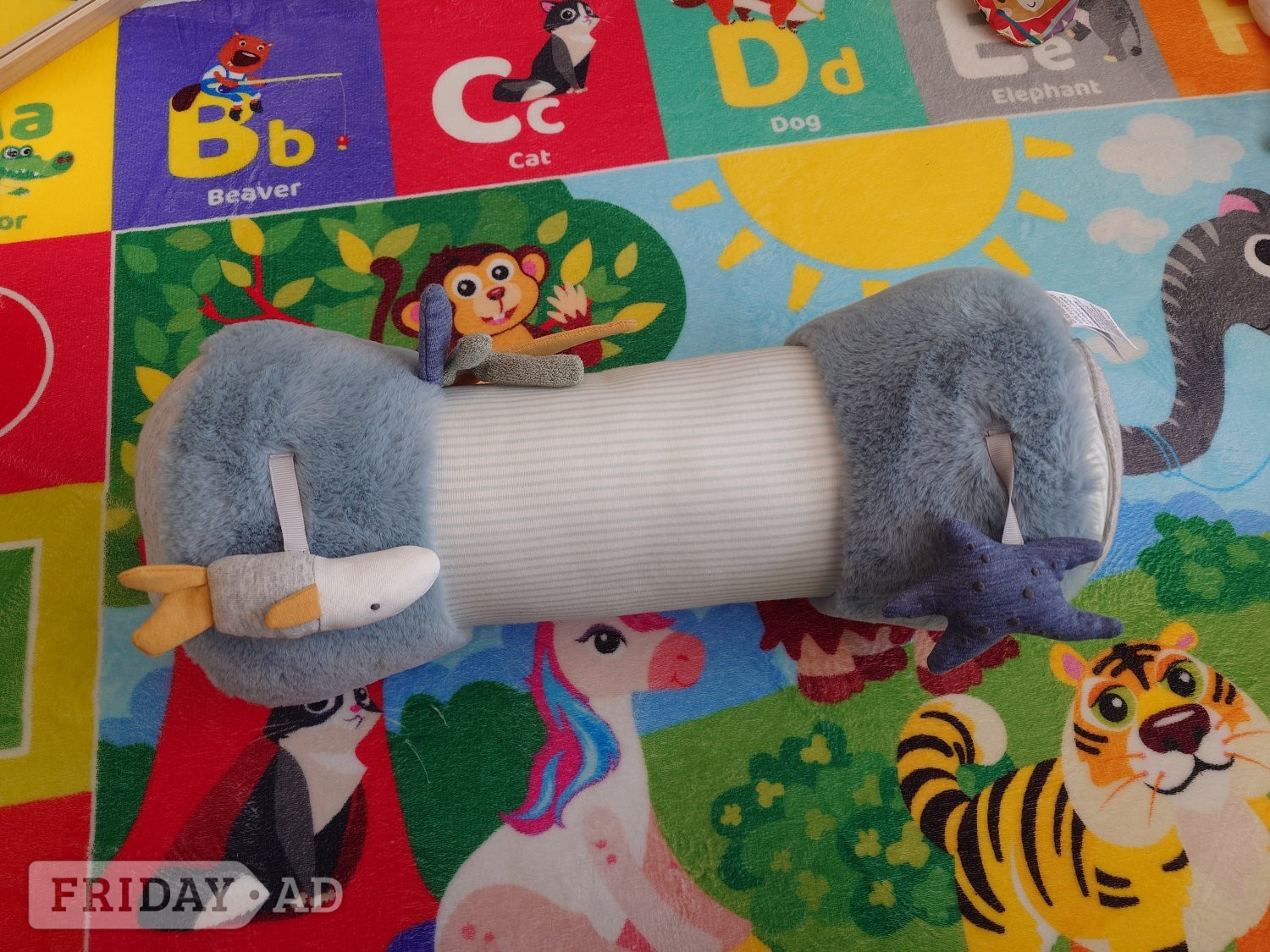 Playmat and Gym, tummy time roll and inflatable seat