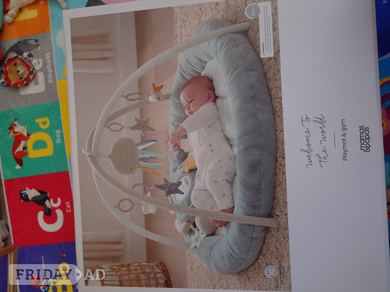 Playmat and Gym, tummy time roll and inflatable seat - Baby & Kids