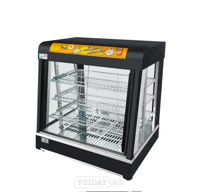 Commercial Countertop Heated Food Display Cabinet lamp pie warmer in Birmingham