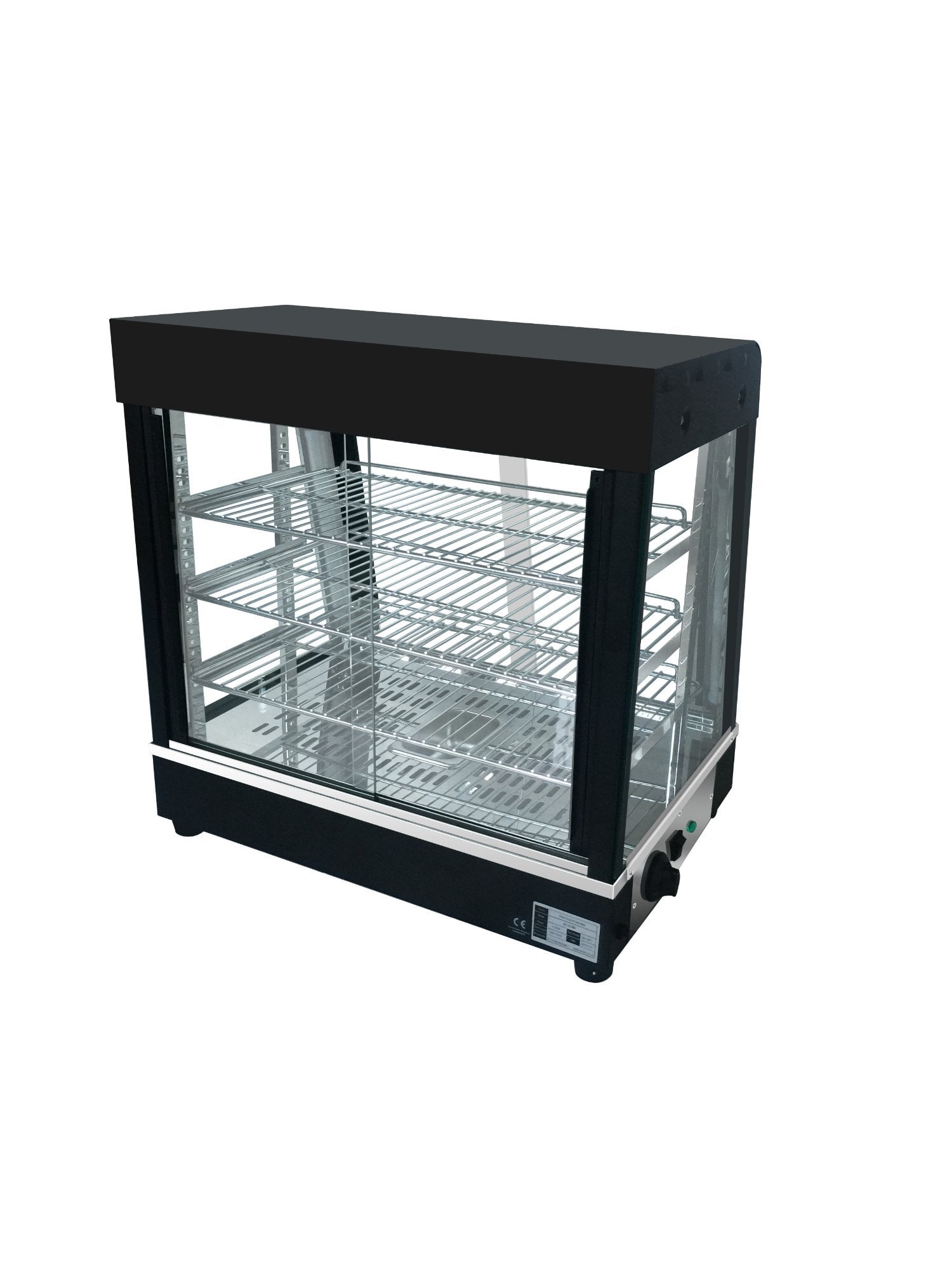Birmingham Commercial Countertop Heated Food Display Cabinet lamp pie warmer