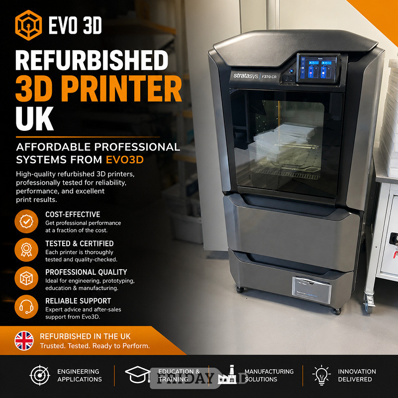 Refurbished 3D Printer UK | Affordable Professional Systems in London