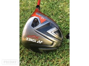 GOLF DRIVER, YONEX XP DRIVER, REGULAR GRAPHITE SHAFT GOOD GRIP, ADJUSTABLE 12Deg with tool.  USED GOOD CONDITION.