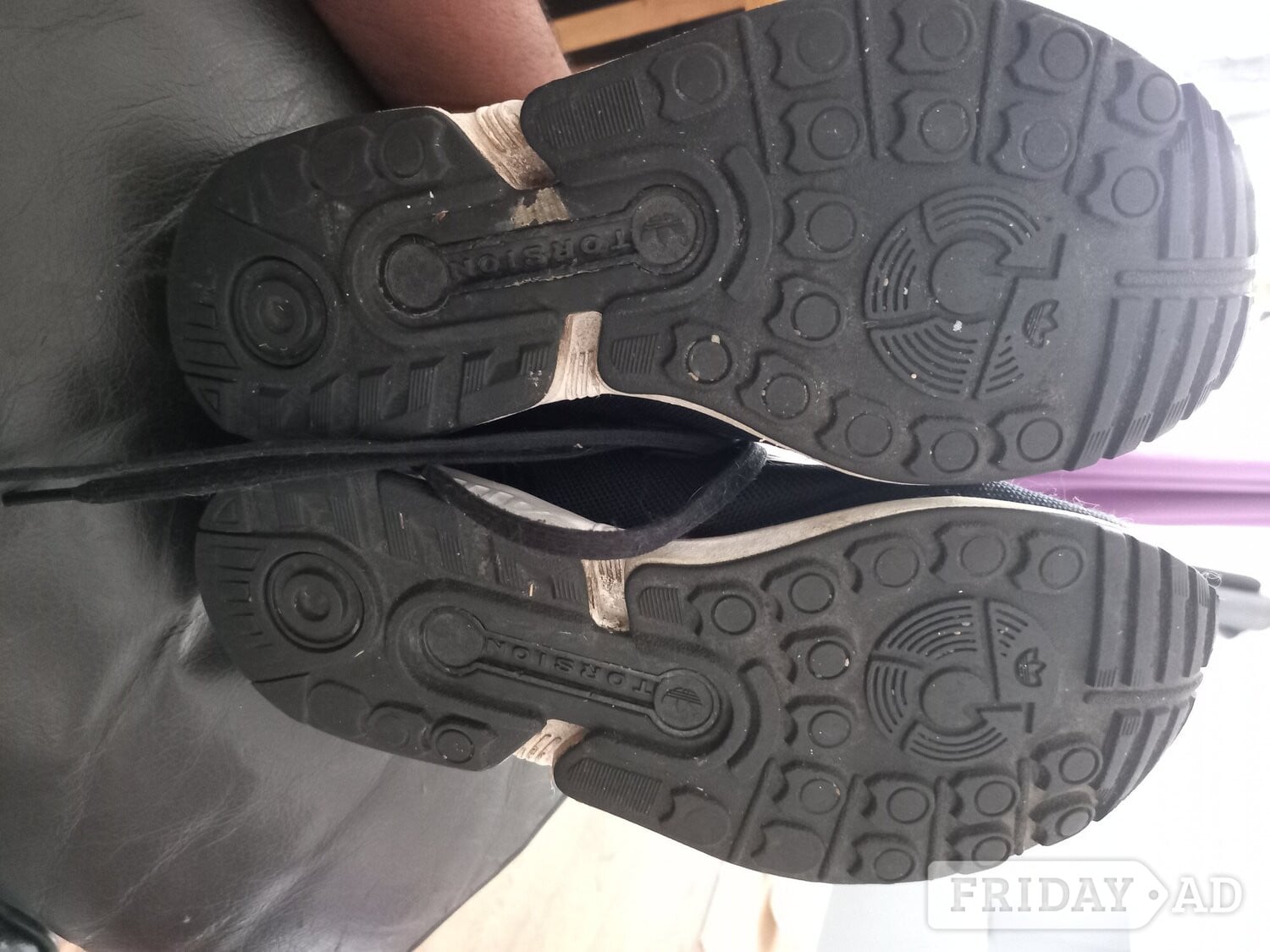Birmingham Female Adidas black trainers 