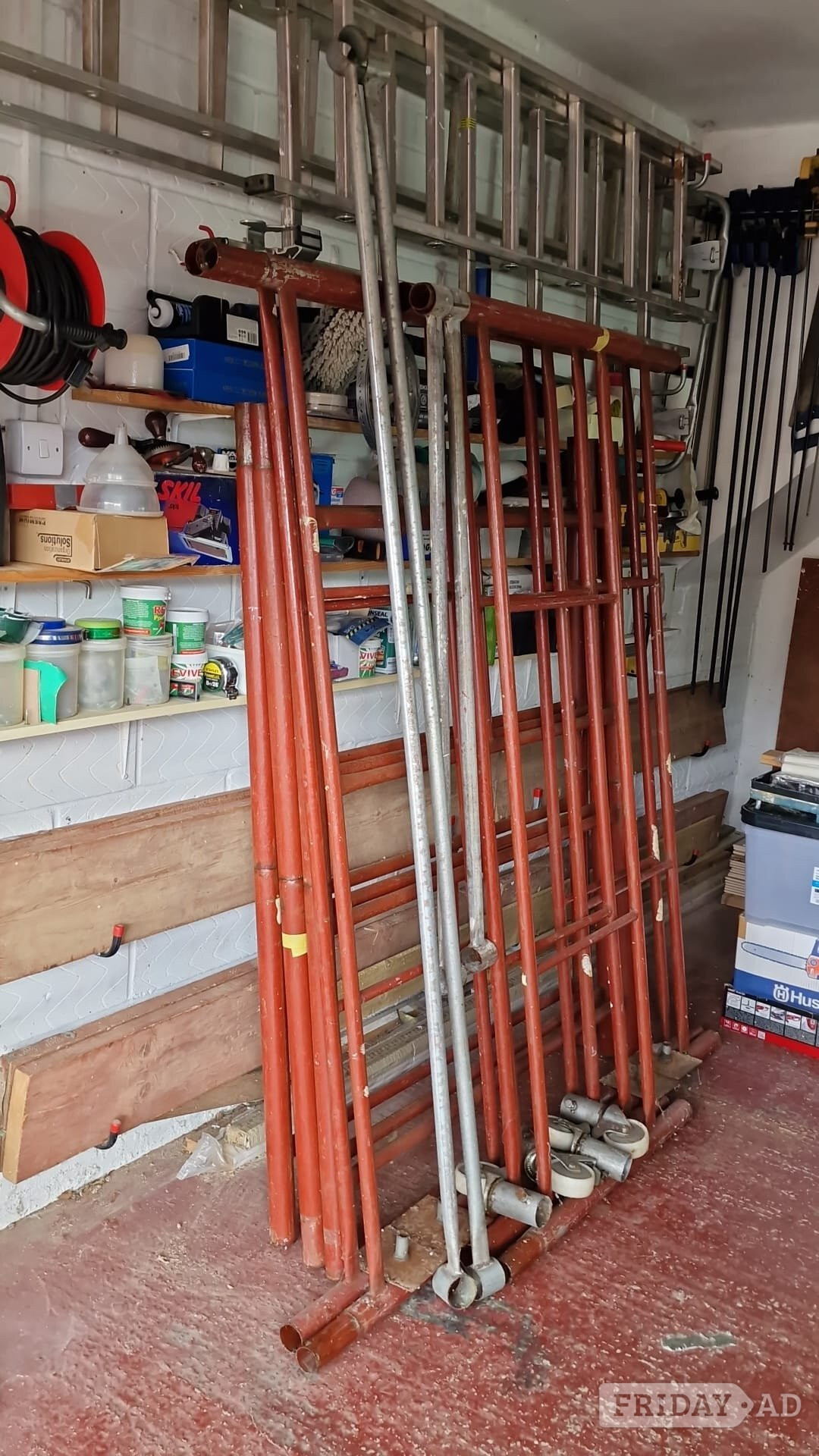 Steel tower scaffold  in Crawley