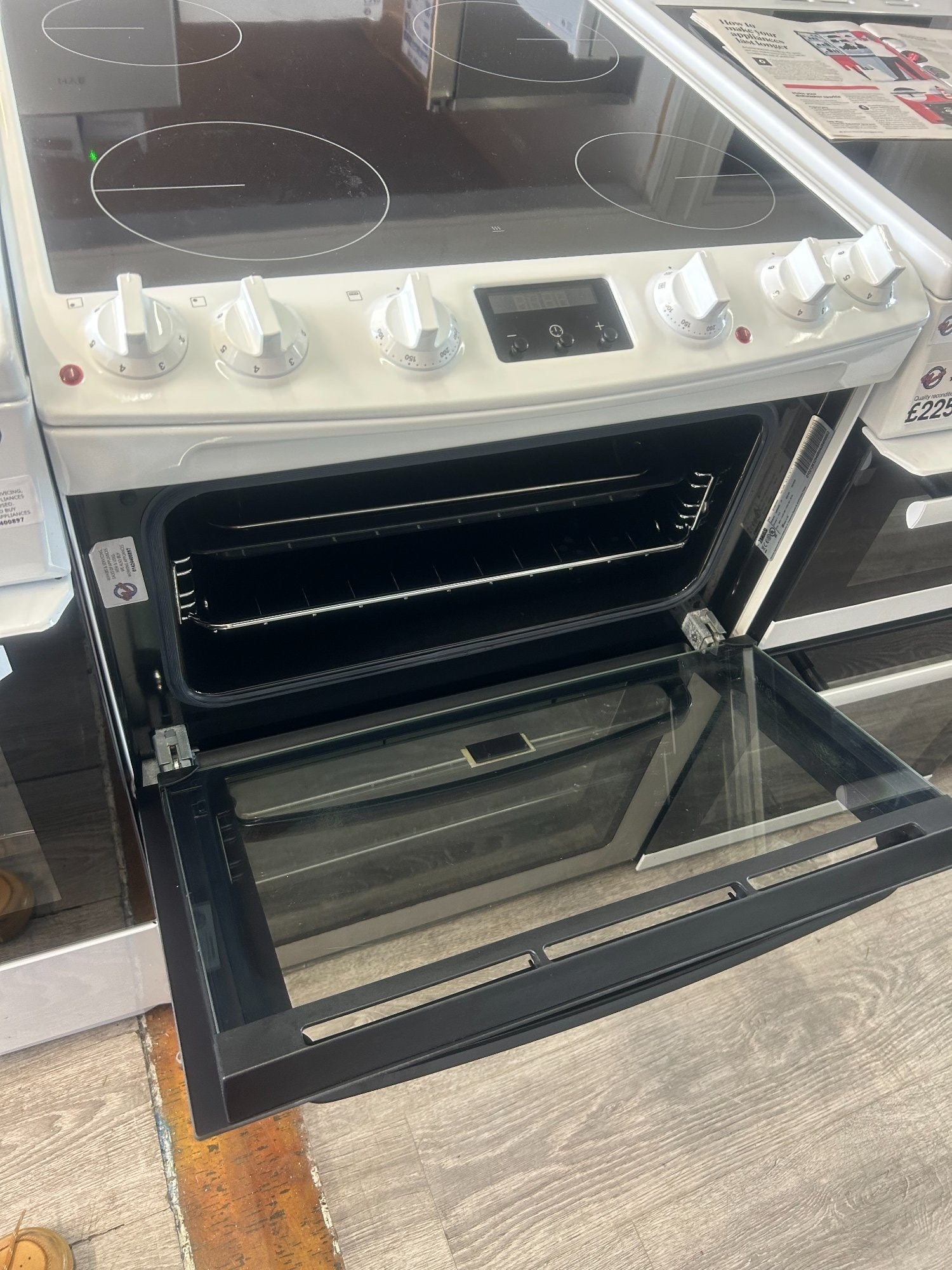  ZANUSSI 60CM ELECTRIC COOKER