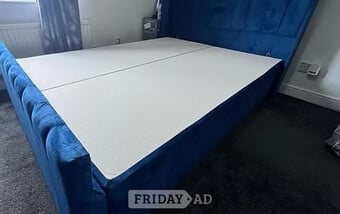 Double - Primrose Winged Deluxe Divan Ottoman