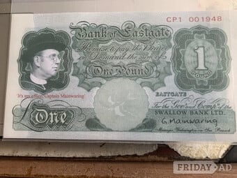 Dads Army Novelty Pound Note