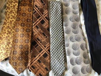 6 Vintage ties