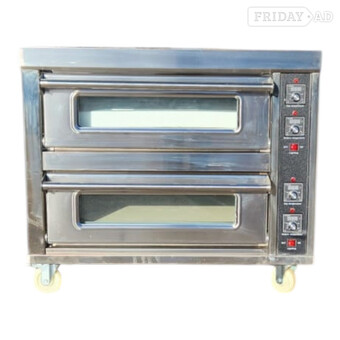 Electric Heavy Duty Commercial Pizza Baking Oven - 2 Deck 