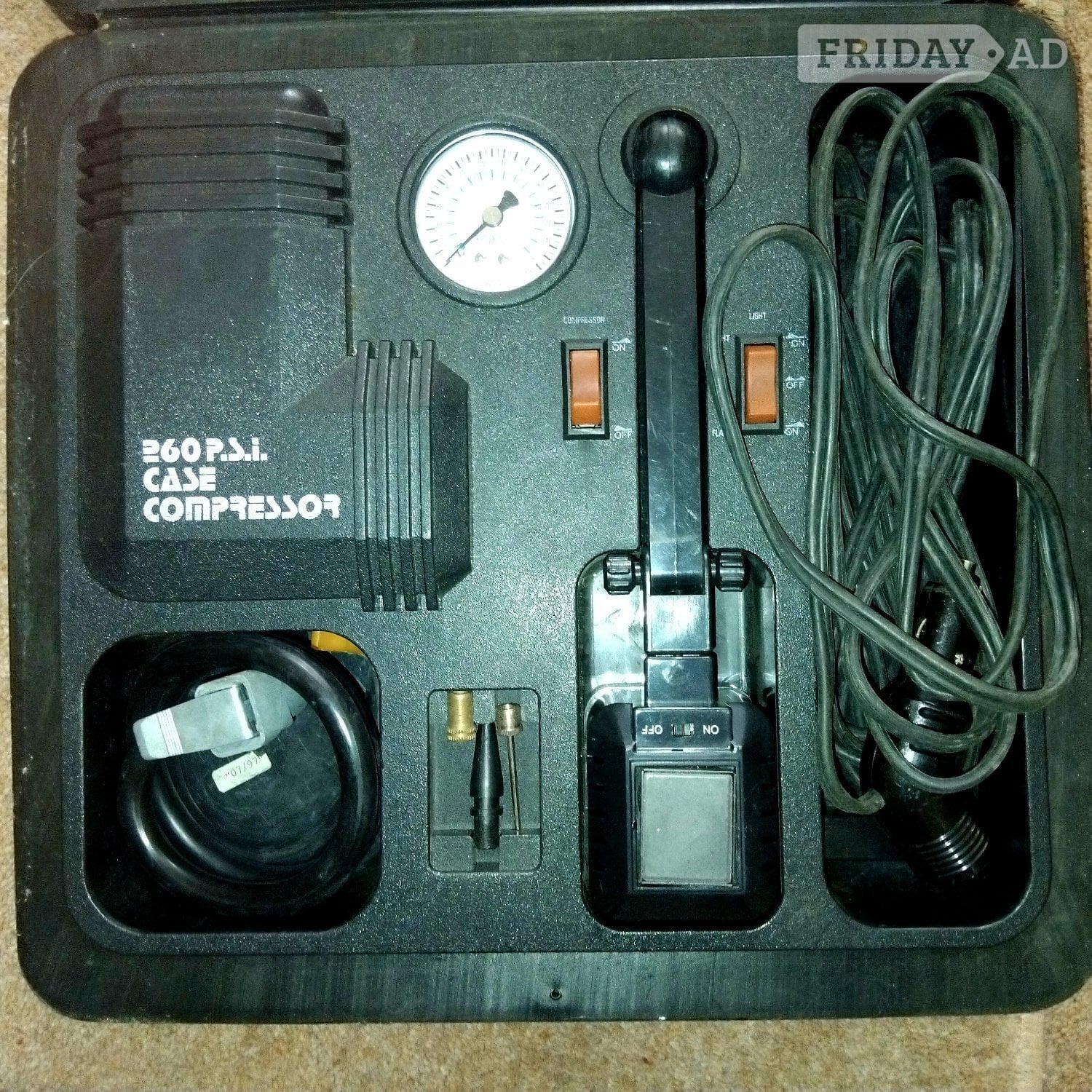 'BUSYBODY' CASE COMPRESSOR   USED