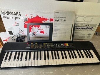 Yamaha PSR-F52 digital keyboard hardly used - two available