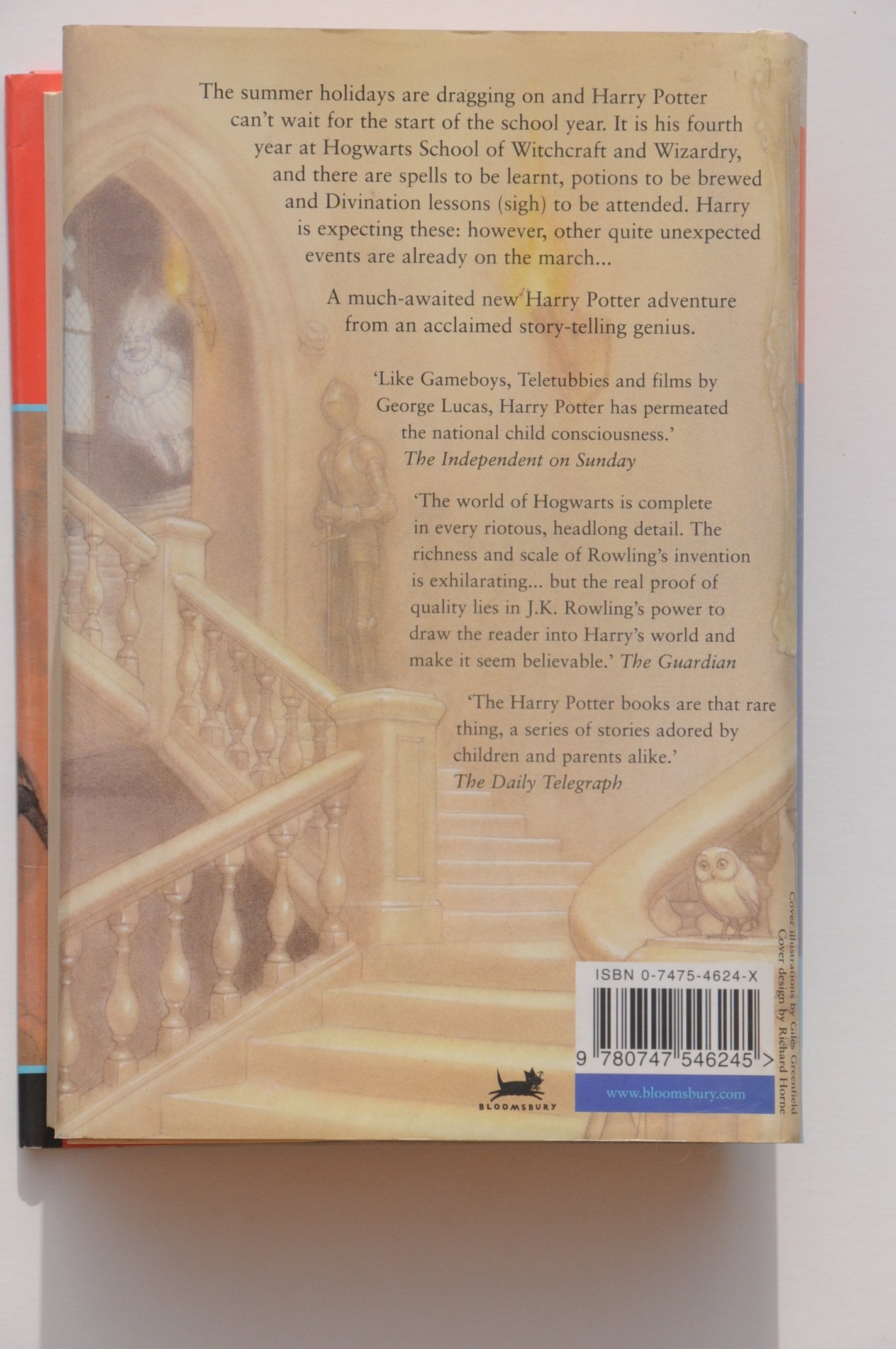 Harry Potter & The Goblet Of Fire J. K. Rowling 2000 Edition