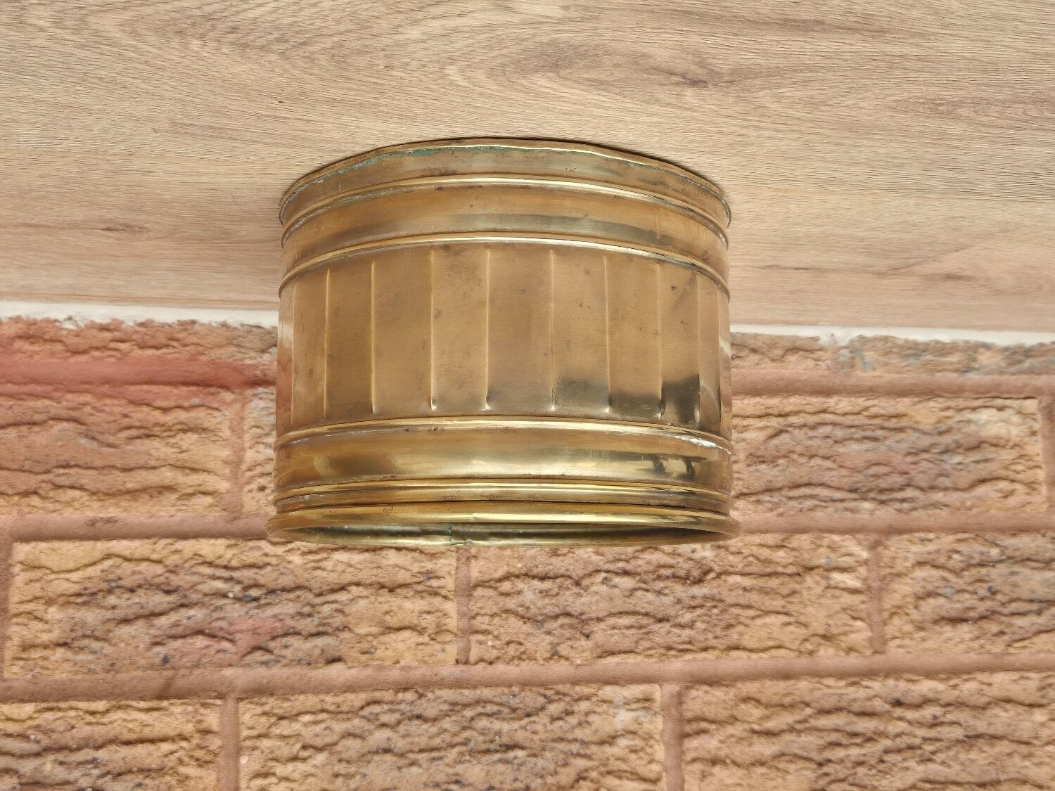 Bristol Brass Plant Pots