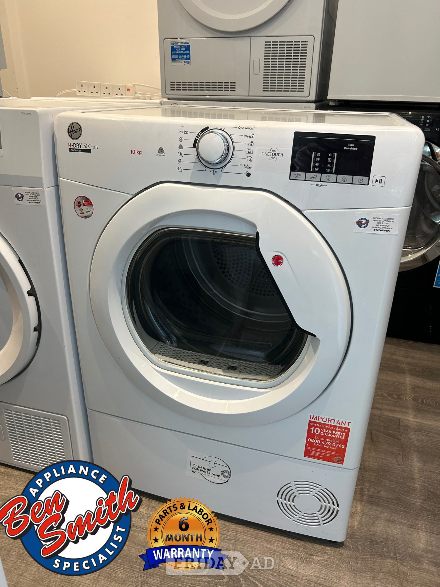 HOOVER H-DRY 300 TUMBLE DRYER in St. Leonards-On-Sea