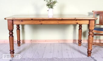 Delivery Options - Large Farmhouse Pine Table Solid