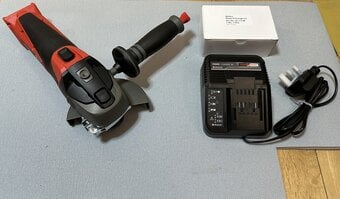 Einhell Cordless Angle Grinder 18V Brand New Unused - TE-AG 18