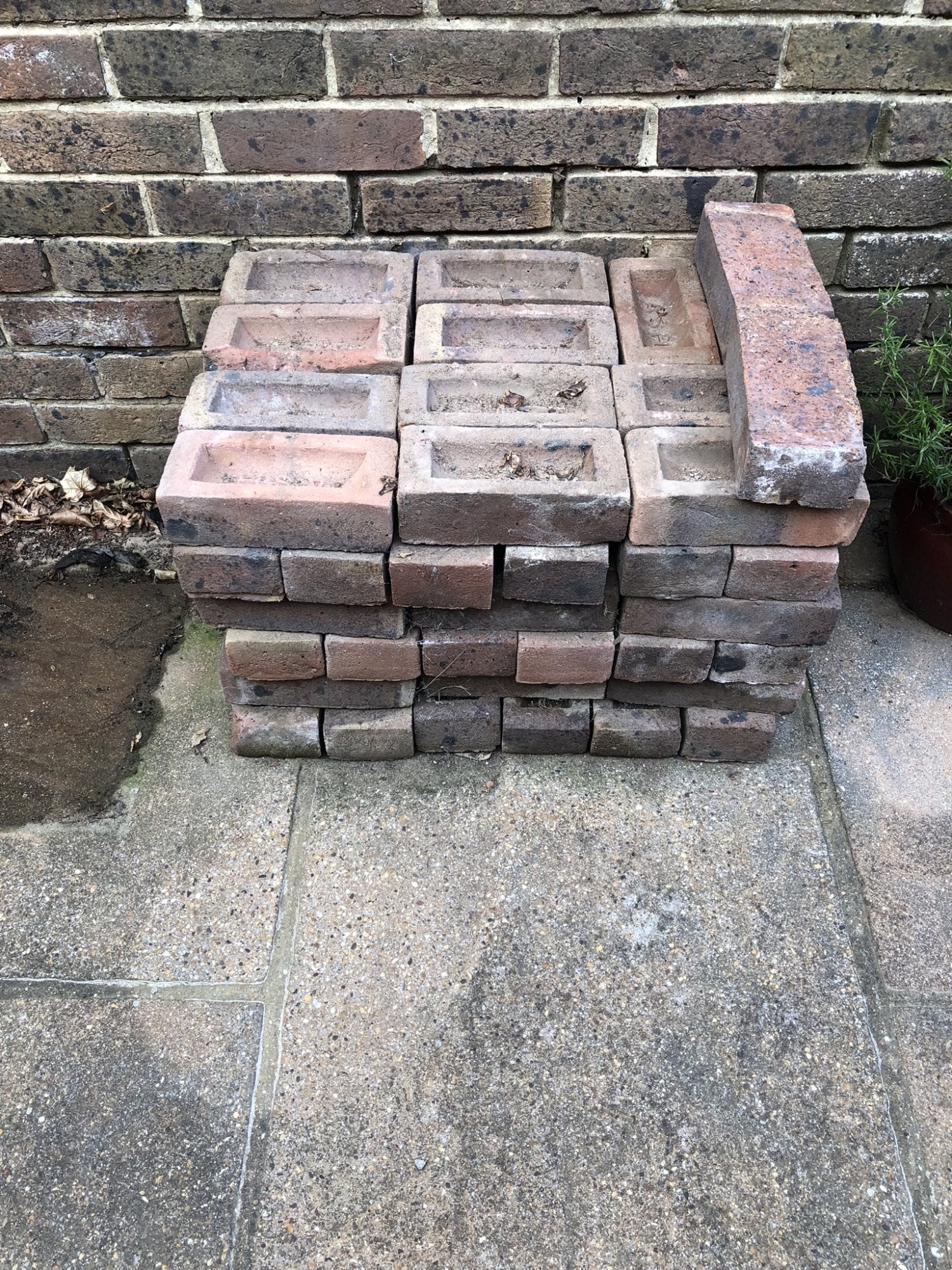 74 New Ashdown bricks - left over from an extension.  Job lot.