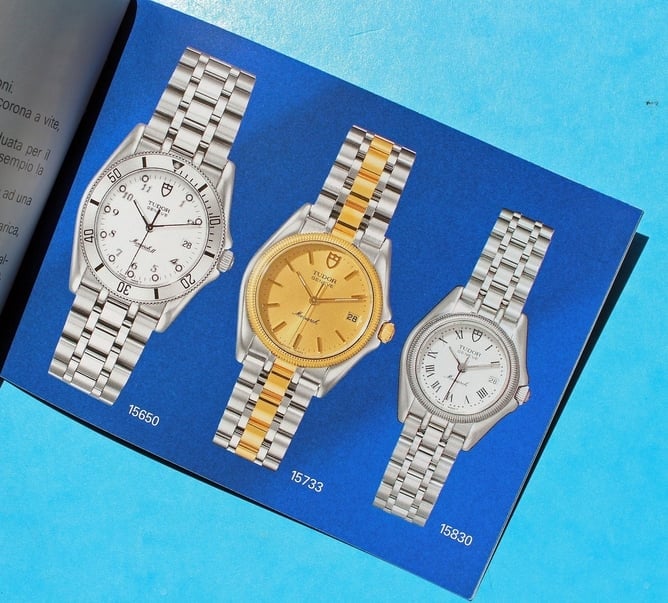 Worthing Tudor vintage watch owners booklet. In English language.