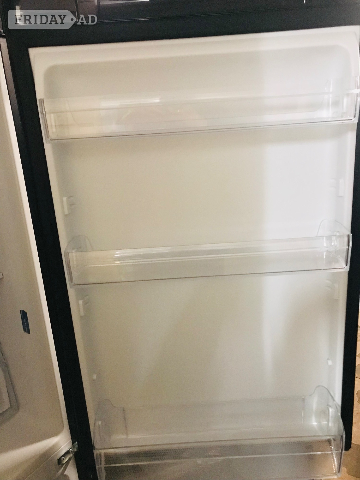 Hemel Hempstead Indesit black colour fridge freezer 
