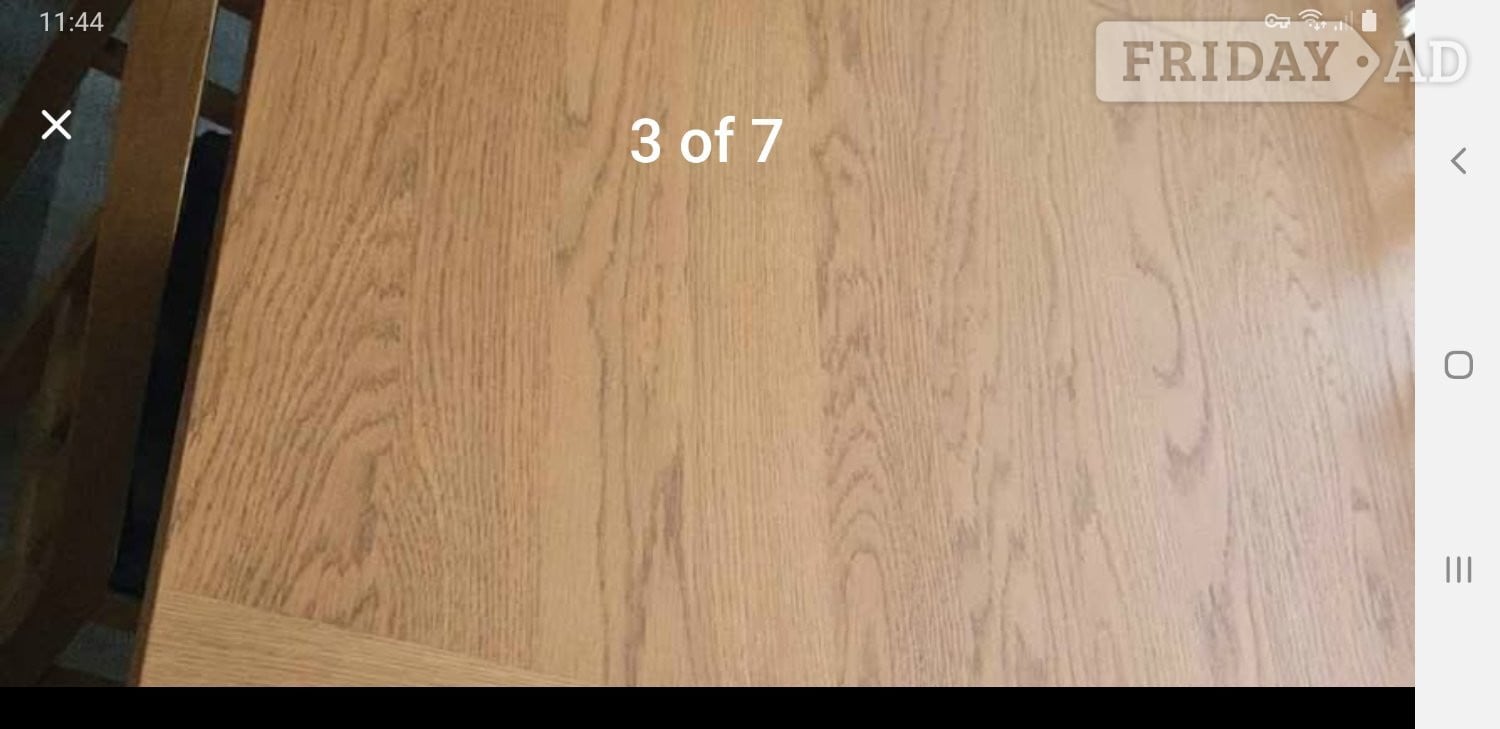Maidstone Scandinavian Solid Oak Dining Table & 6 Chairs. In Perfect Order