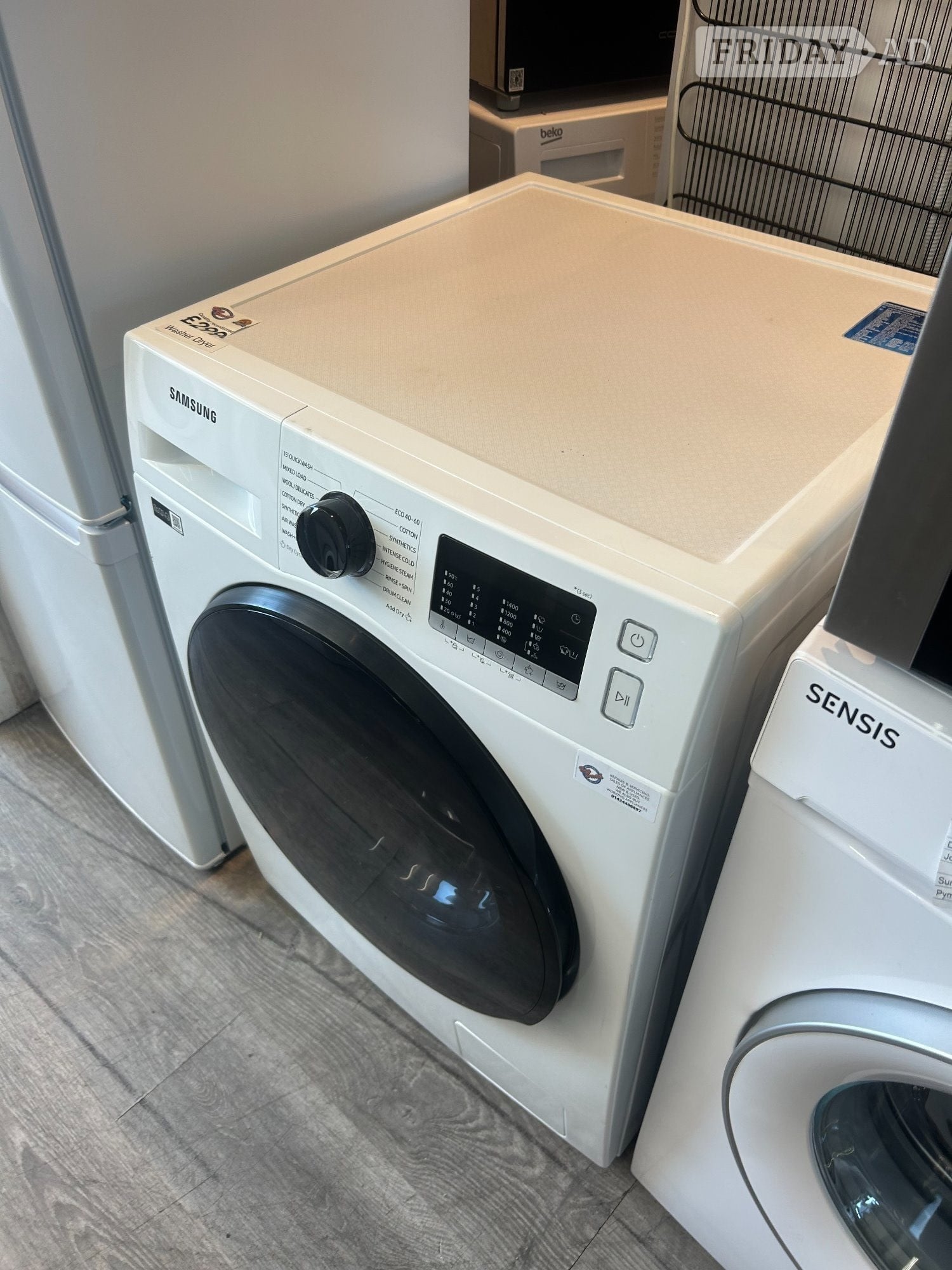 SAMSUNG 8KG/5KG WASHER DRYER - Home Appliances in St. Leonards-On-Sea