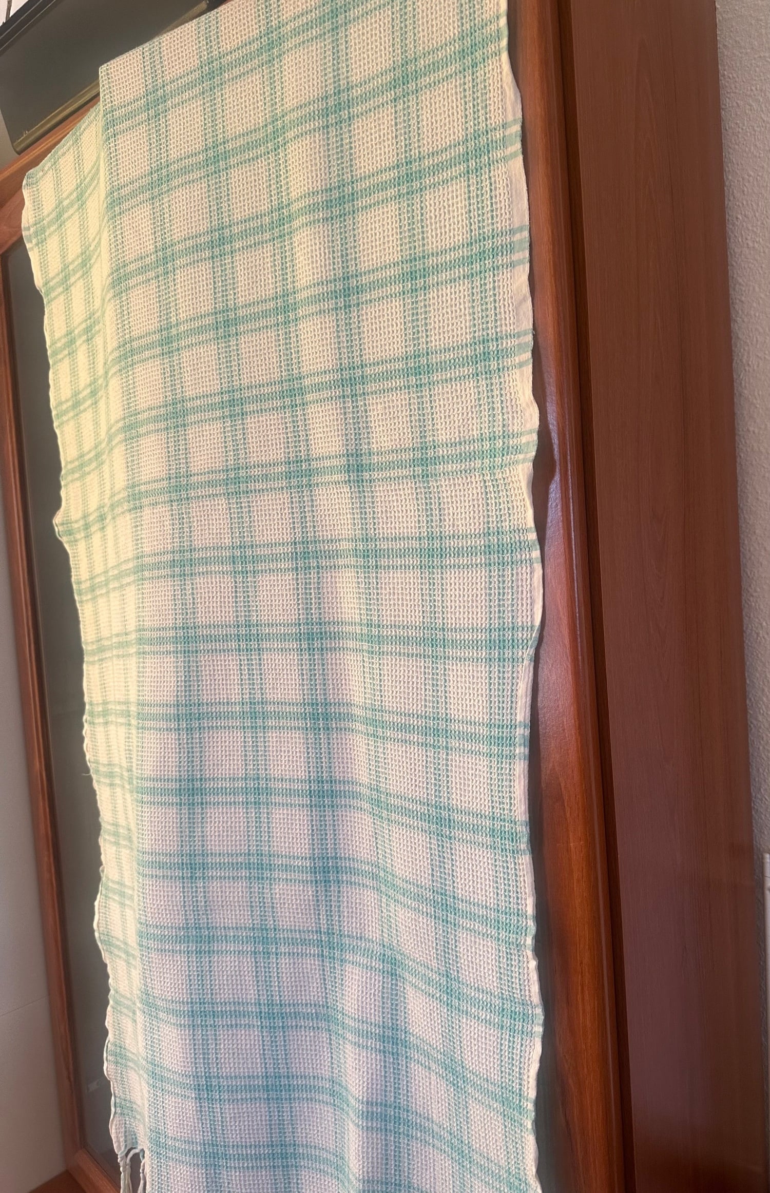 Bexhill-On-Sea 2 door glass front unit: 73” x 31” wide x 16” deep, top 11” deep