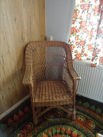 Vintage Wicker Chair 