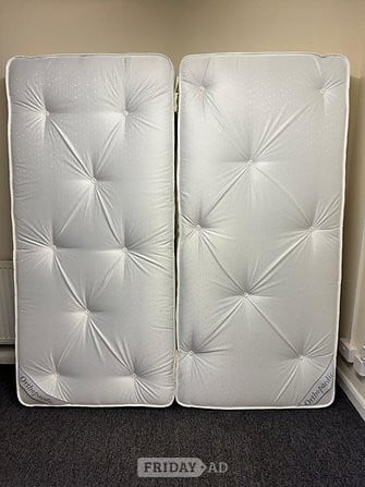 SUPER KING size - Apollo Semi orthopaedic mattress.