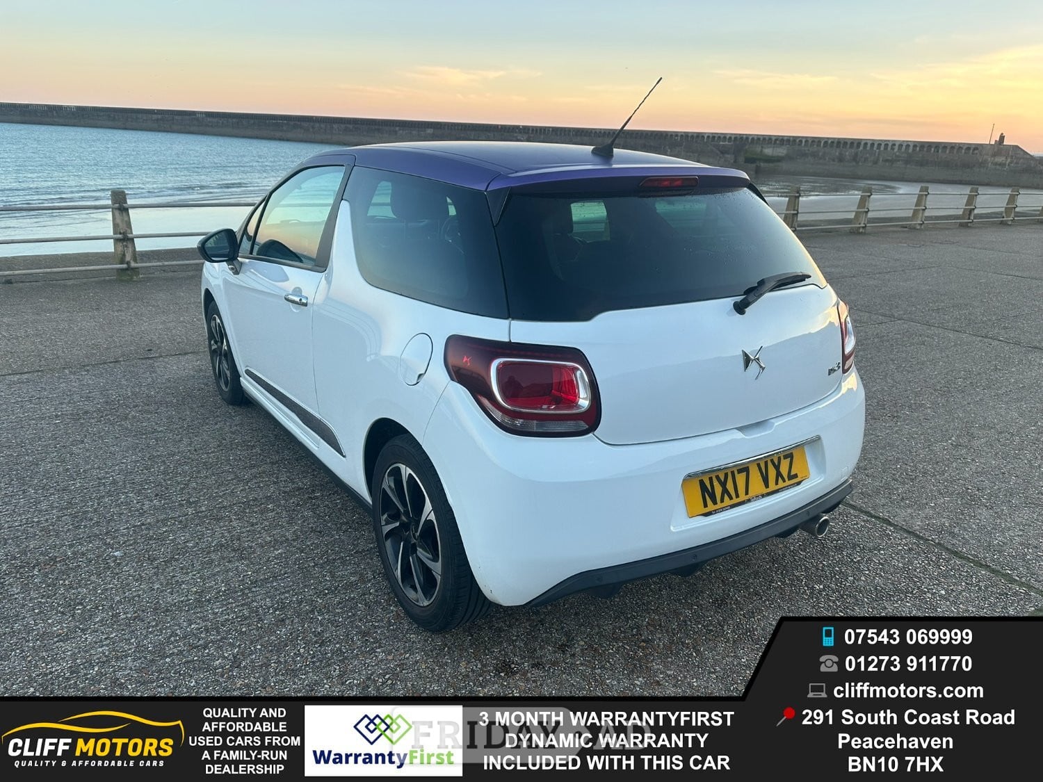 2017 DS DS3 Elegance - Long MOT - £20 Road Tax - ULEZ Compliant - - Cars in Peacehaven