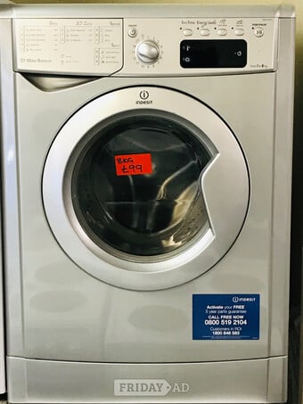 Indesit Silver colour Washing machine 