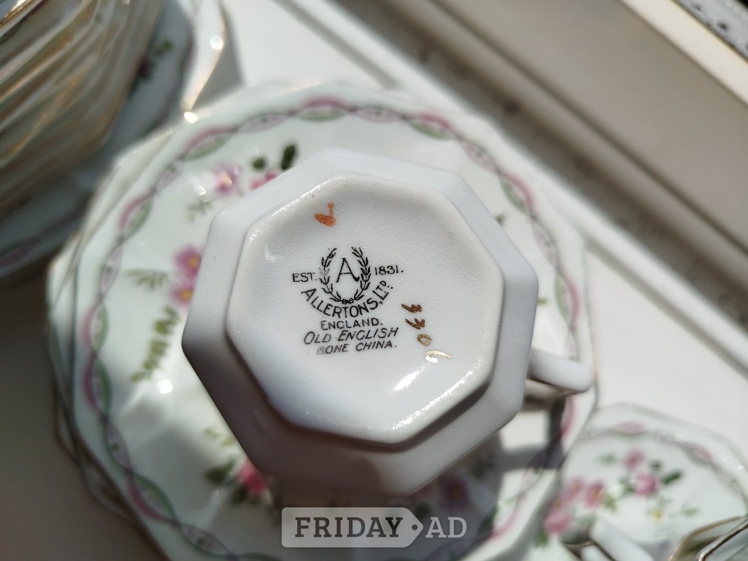 Antique Allertons Ltd bone china crockery bought 1918 - Cookware & Dining