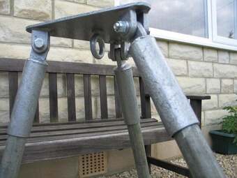 LIFTING TRIPOD with eyebolt