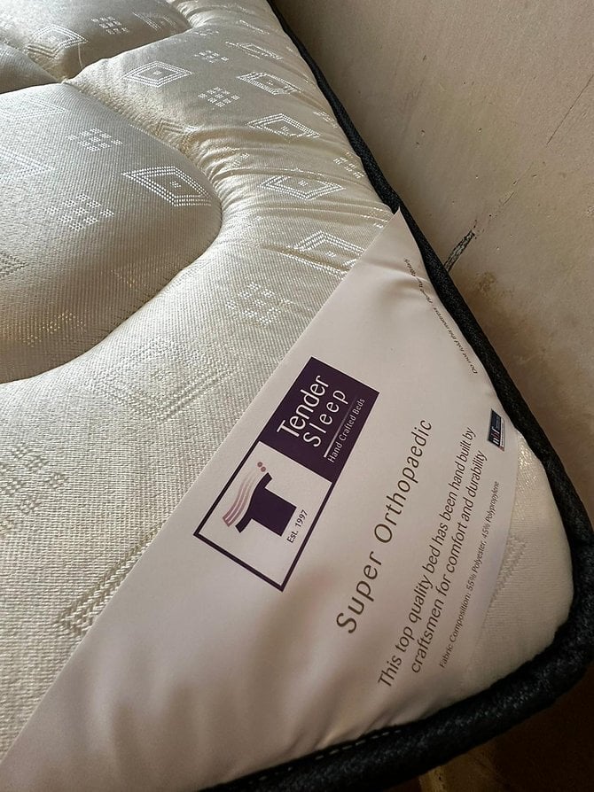 Rotherham KING TENDER SLEEP 9/10 INCH SUPER ORTHOPAEDIC MATTRESS