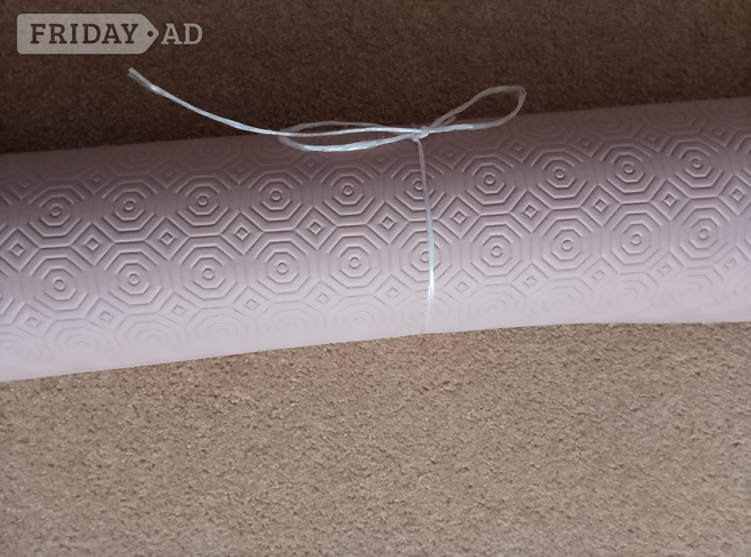 Beige Table Heat Protector Felt Backed