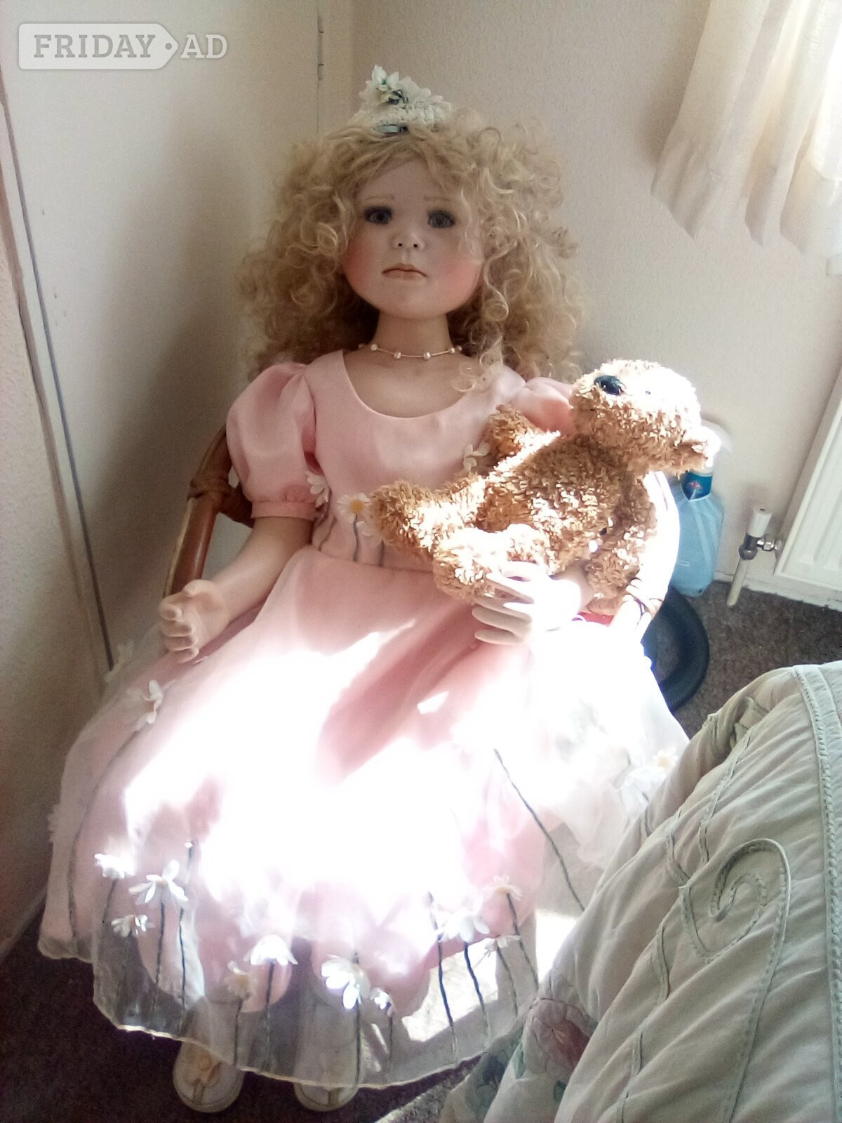 Limited Edition Christine Orange Dolls. LUCY and ALLEGRA. 38"  in Hailsham