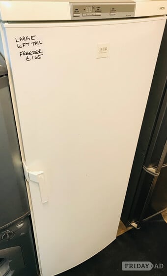 Aeg Electrolux 6FT tall large free standing freezer 