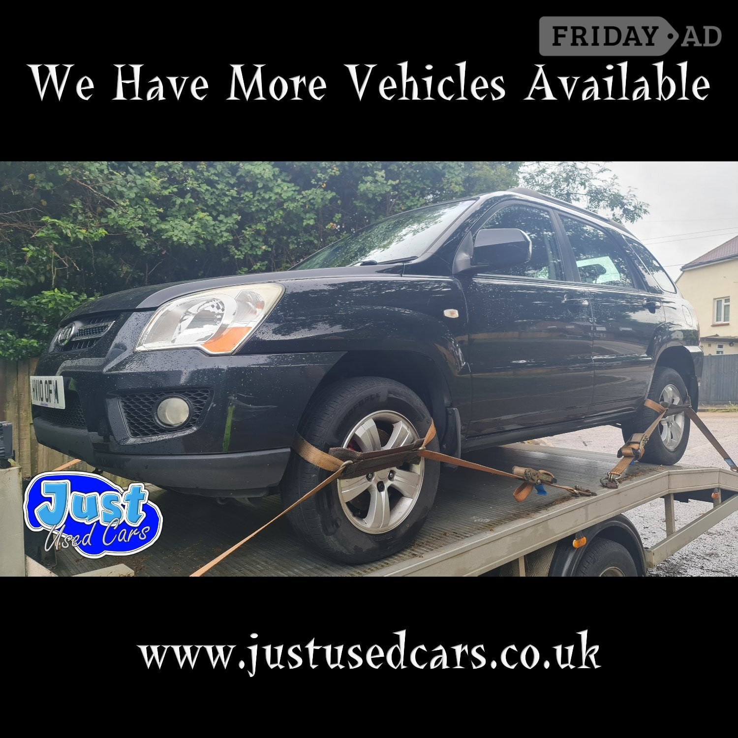 Kia Kia Sportage 2.0 XE CRDI 2WD (Manual Diesel) 10 Reg 2010 73,851 Miles Lewes