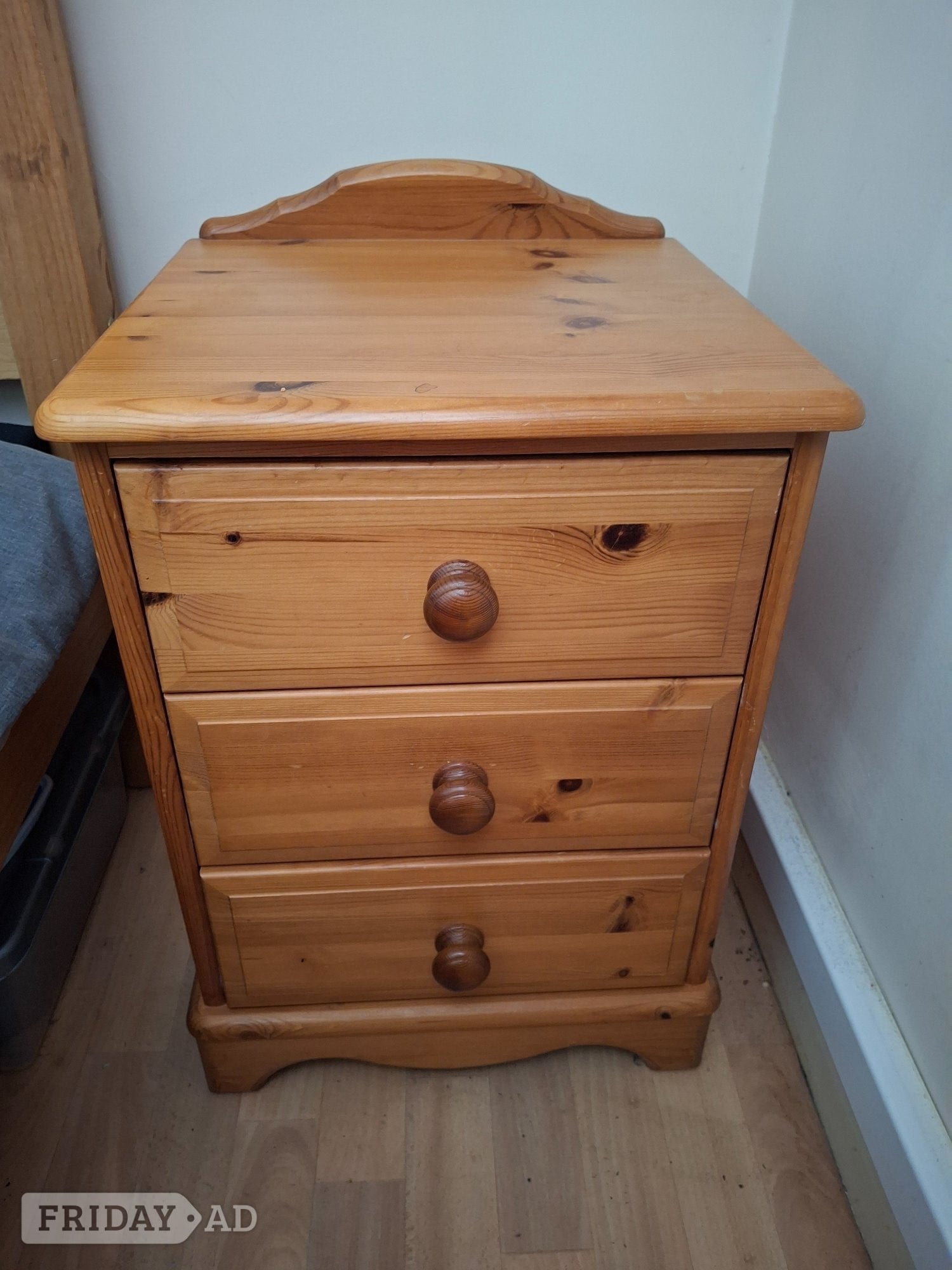 Pair of pine bedside cabinets in Brighton