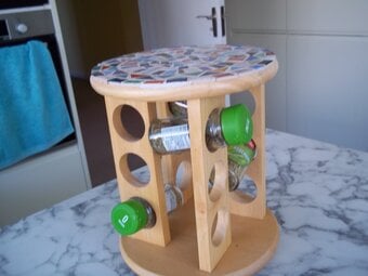For Sale rotating spice stand