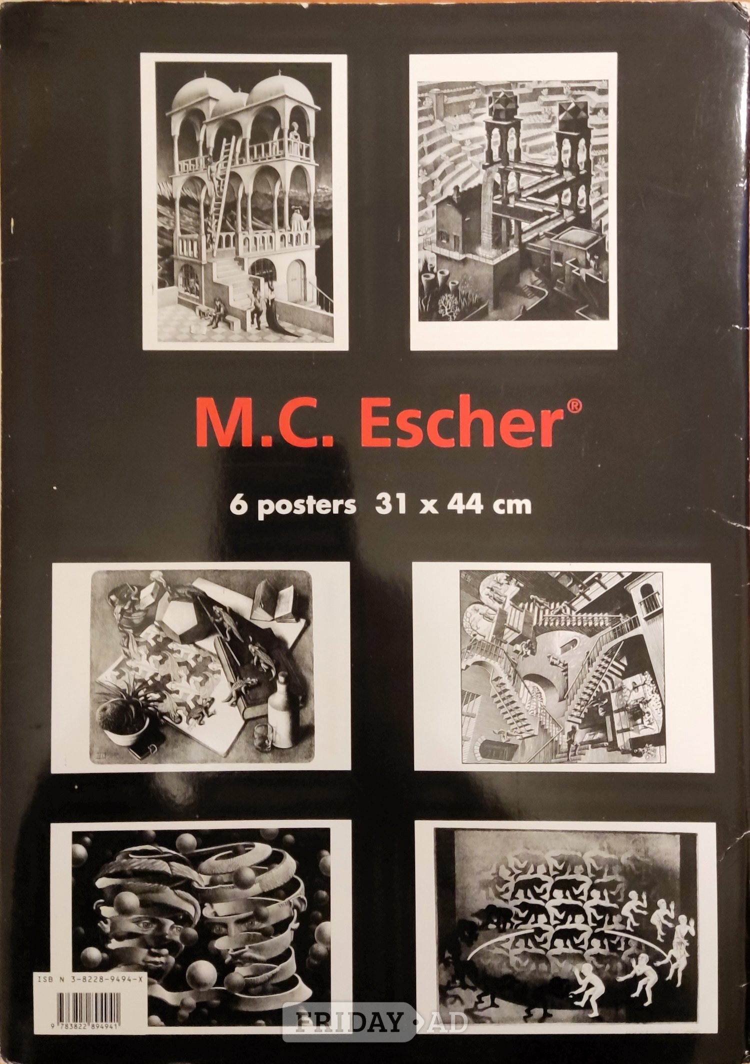 M.C. Eschen, 6 Posters