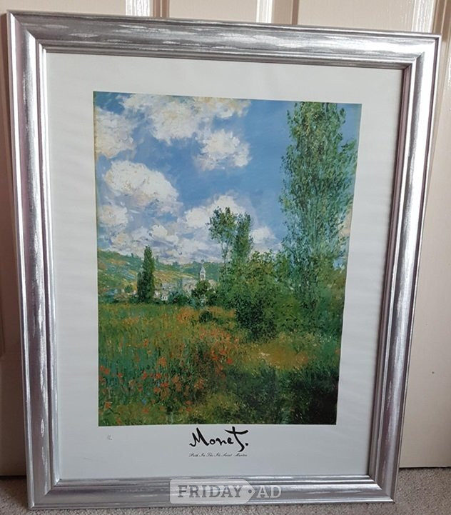 Sheffield 3 Monet Prints - Nympheas, View of Verteuil & Flower Garden