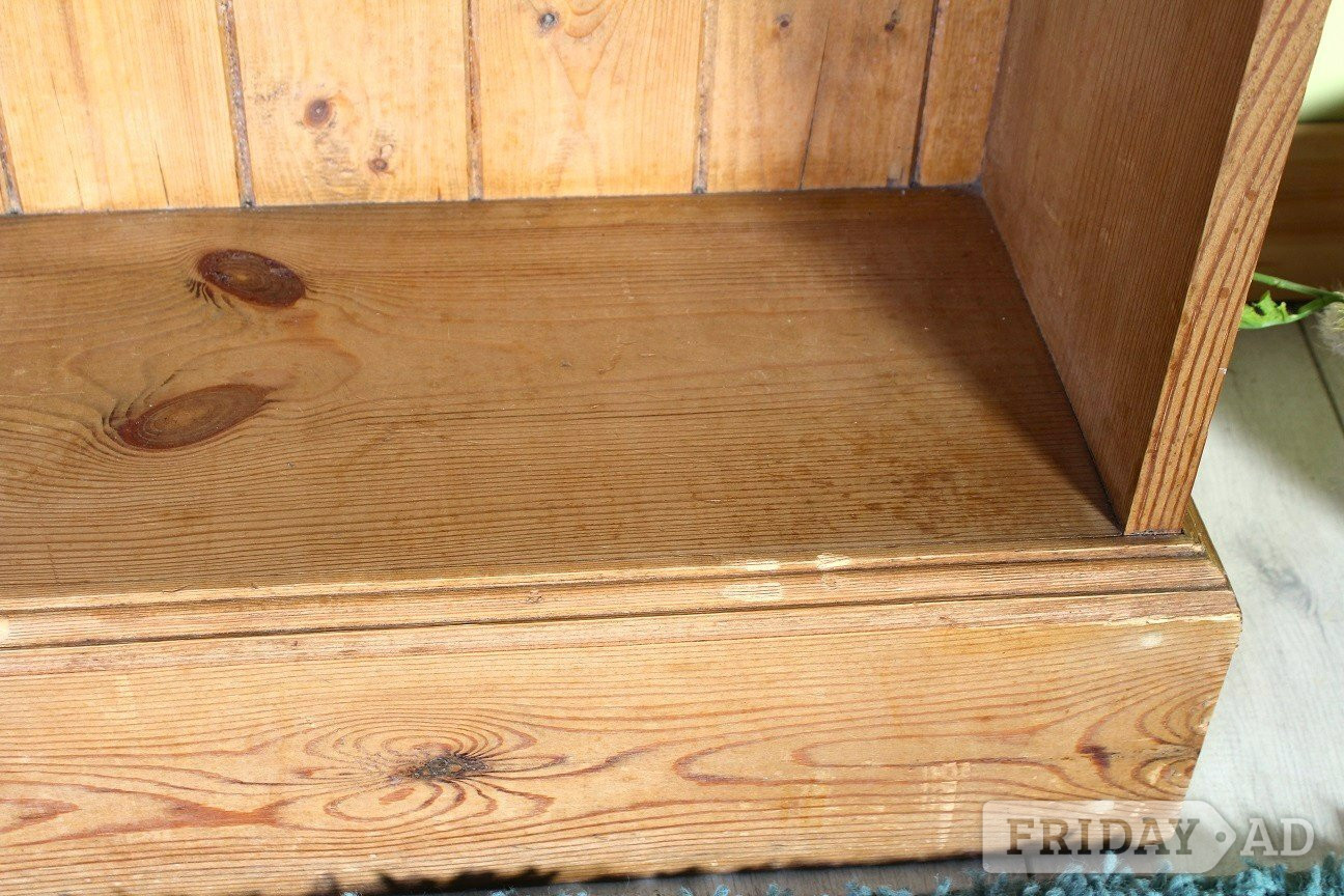 Hailsham UK Delivery - Tall Vintage Cottage Pine Bookcase 4 Strong Shelves